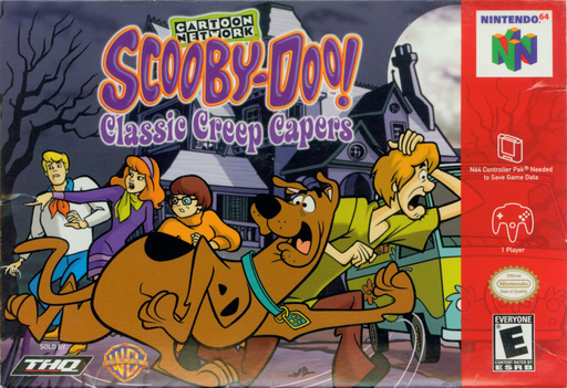 Scooby-Doo! Classic Creepy Capers - N64 - Loose Video Games Nintendo   