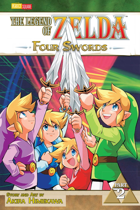 Legend of Zelda - Four Swords Part 02 Book Viz Media   