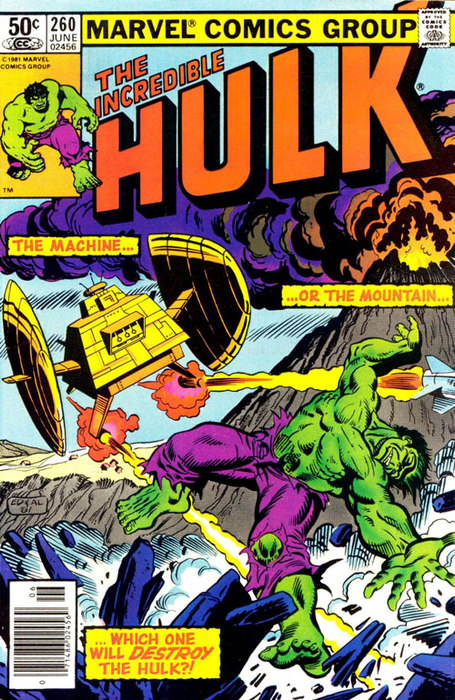 Incredible Hulk, Vol. 1 #260 Comics Marvel   