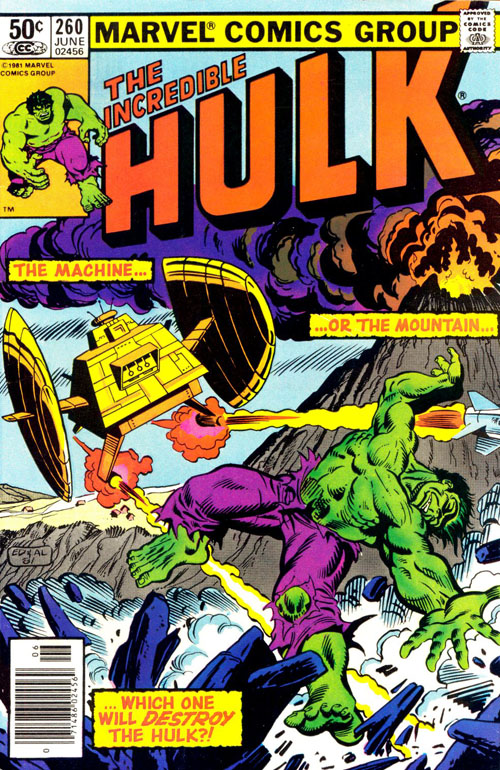 Incredible Hulk, Vol. 1 #260 Comics Marvel   