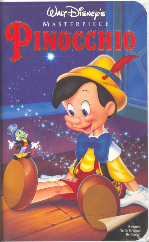 Pinocchio - VHS Media Heroic Goods and Games   