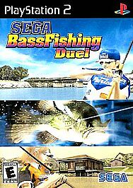 Sega Bass Fishing Duel - Playstation 2 - Complete Video Games Sony   