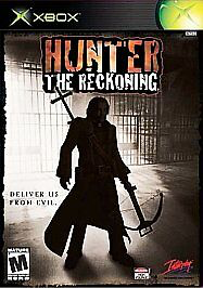 Hunter - The Reckoning - Xbox - in Case Video Games Microsoft   