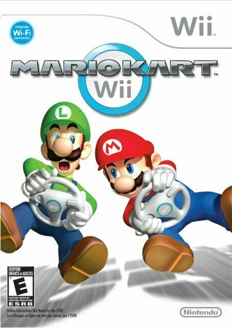 Mario Kart Wii - with 1 Steering Wheel - Wii - Complete Video Games Nintendo   