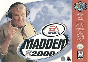 Madden 2000 - N64 - Loose Video Games Nintendo   
