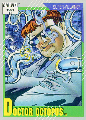 Marvel Universe 1991 - 075 - Doctor Octpus Vintage Trading Card Singles Impel   