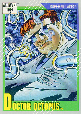 Marvel Universe 1991 - 075 - Doctor Octpus Vintage Trading Card Singles Impel