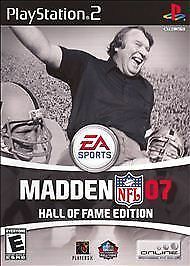 Madden 2007 Hall of Fame - Playstation 2 - Complete Video Games Sony   