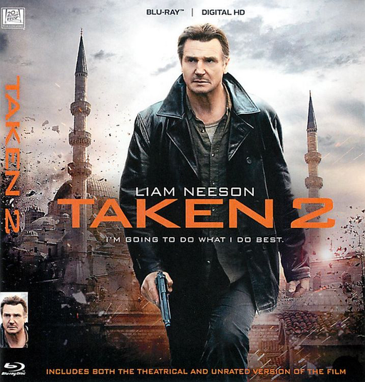 Taken 2 - Blu-Ray Media Heroic Goods and Games   