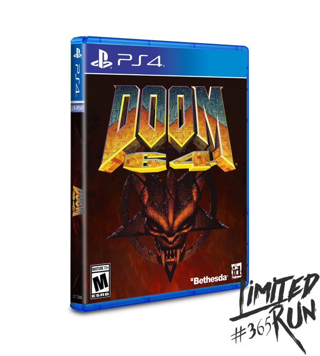 DOOM 64 - Limited Run #365 - Playstation 4 - Sealed Video Games Limited Run   