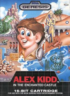 Alex Kidd in the Enchanted Castle - Genesis - Complete Video Games Sega   