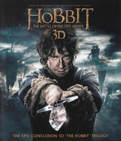 Hobbit: The Battle of the Five Armies - Blu-Ray 3D Media Heroic Goods and Games   
