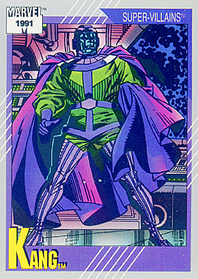 Marvel Universe 1991 - 081 - Kang Vintage Trading Card Singles Impel   