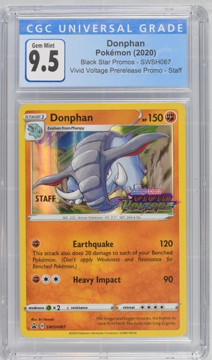 staff pokemon cards - Donphan - Vivid Voltage Prerelease Promo Card | Set | Rating:Ice Rider Calyrex VMa | Astral Radiance | 10 Criaturas Lendárias You will receive the Can the combo of