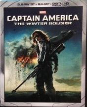 Captain America: The Winter Soldier - Blu-Ray 3D Media Heroic Goods and Games   