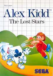 Alex Kidd - The Lost Stars - Master System - Loose Video Games Sega   