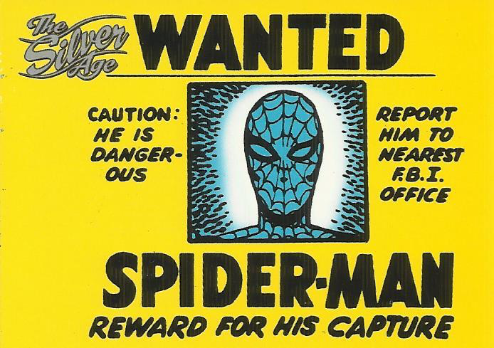 Marvel - The Silver Age 1998 - 12- Amazing Spider-Man #1 Vintage Trading Card Singles Skybox
