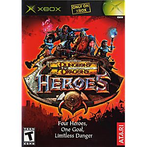 Dungeon and Dragons Heroes - Xbox - in Case Video Games Microsoft   