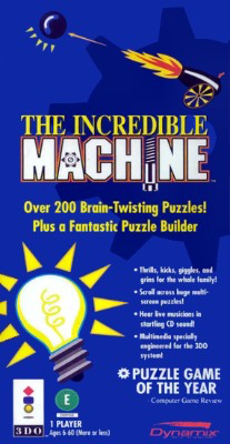 Incredible Machine - 3DO - Complete Video Games Philips   
