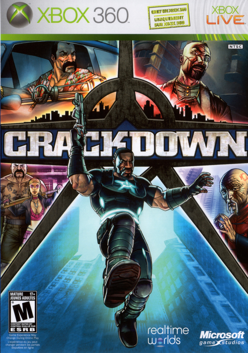 Crackdown - Xbox 360 - in Case Video Games Microsoft   