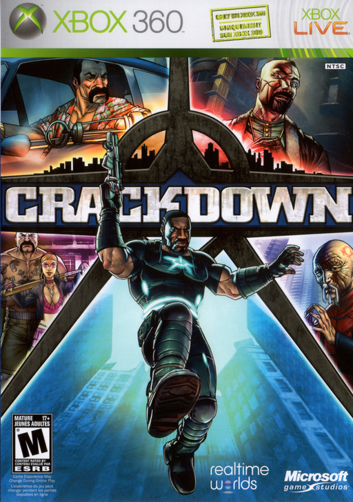 Crackdown - Xbox 360 - in Case Video Games Microsoft   