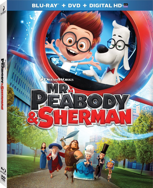 Mr. Peabody & Sherman - Blu-Ray Media Heroic Goods and Games   