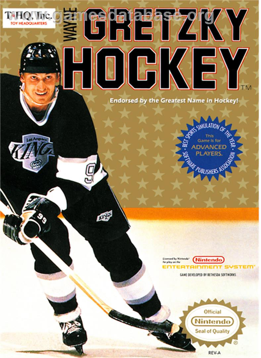 Wayne Gretzky Hockey - NES - Loose Video Games Nintendo   