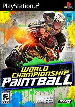 World Championship Paintball - Playstation 2 - Complete Video Games Sony   