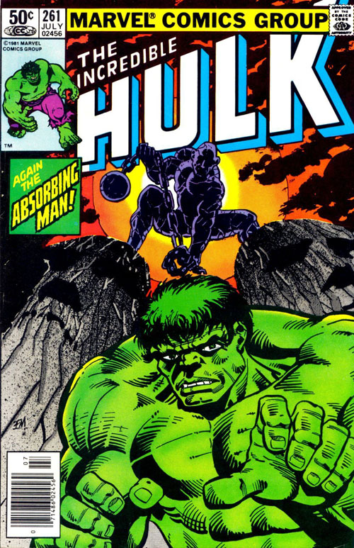 Incredible Hulk, Vol. 1 #261 Comics Marvel   