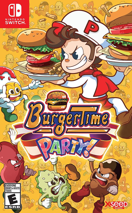 Burgertime Party! Switch - New Video Games Nintendo   