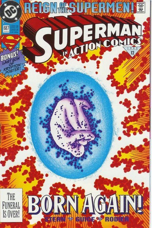 Action Comics, Vol. 1 - #687A Comics DC   