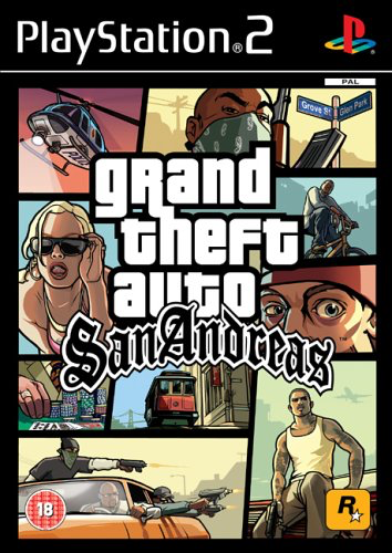 Grand Theft Auto San Andreas - Playstation 2 - Complete Video Games Sony   