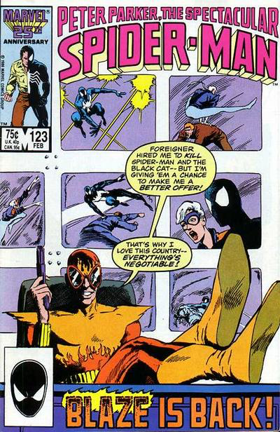 Spectacular Spider-Man, Vol. 1 - #123 Comics Marvel   