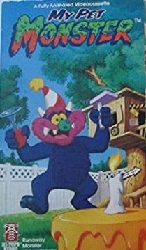 マイペットモンスター　VHSビデオ My Pet Monster - Runaway Monster - VHS — Heroic Goods and Games
