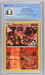 Pokemon - Volcanion - Steam Seige 2016 Reverse Holo Pokemon League - CGC 8.5 Vintage Trading Card Singles Pokemon   