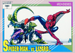Marvel Universe 1991 - 112 - Spider-Man vs. Lizard Vintage Trading Card Singles Impel   