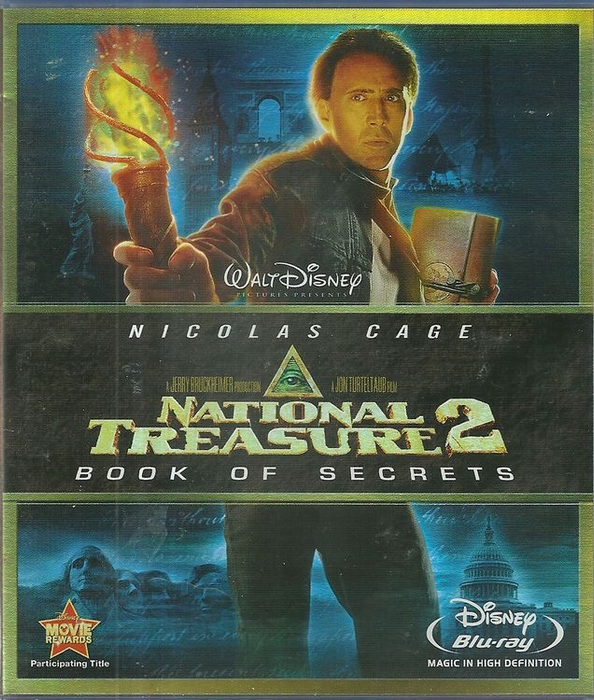 National Treasure 2: Book of Secrets - Blu-Ray Media Heroic Goods and Games   