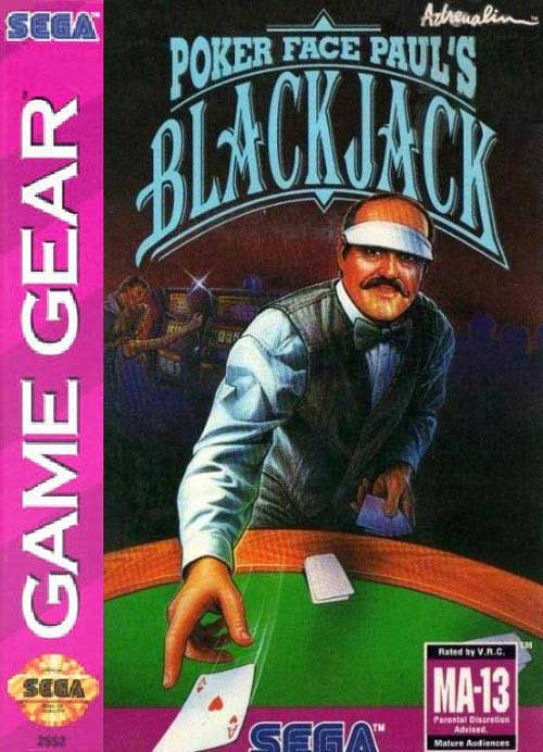 Poker Face Paul’s Blackjack Video Games Sega   