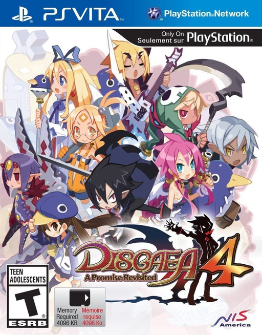Disgaea 4 - A Promise Revisited - Playstation Vita - Complete Video Games Sony   