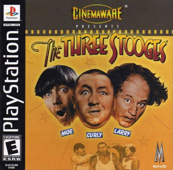 Three Stooges - Playstation 1 - Complete Video Games Sony   