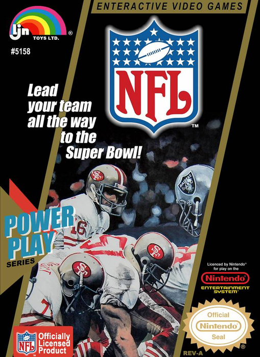 NFL Football - NES - Loose Video Games Nintendo   