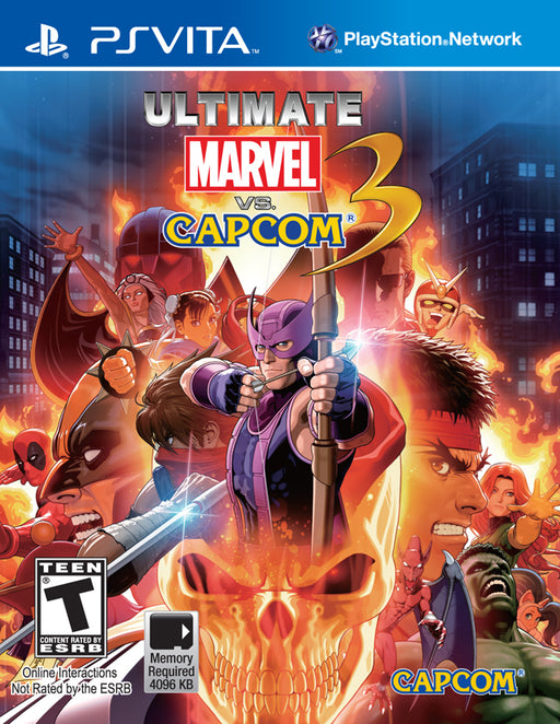 Ultimate Marvel vs Capcom 3 - Playstation Vita - Loose Video Games Sony   