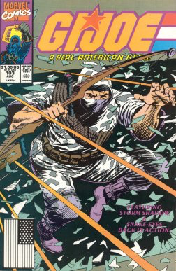 G.I. Joe: A Real American Hero (Marvel) #103 Comics Marvel   