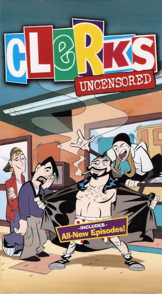 Clerks Uncensored - Animated Series - VHS Media Heroic Goods and Games   