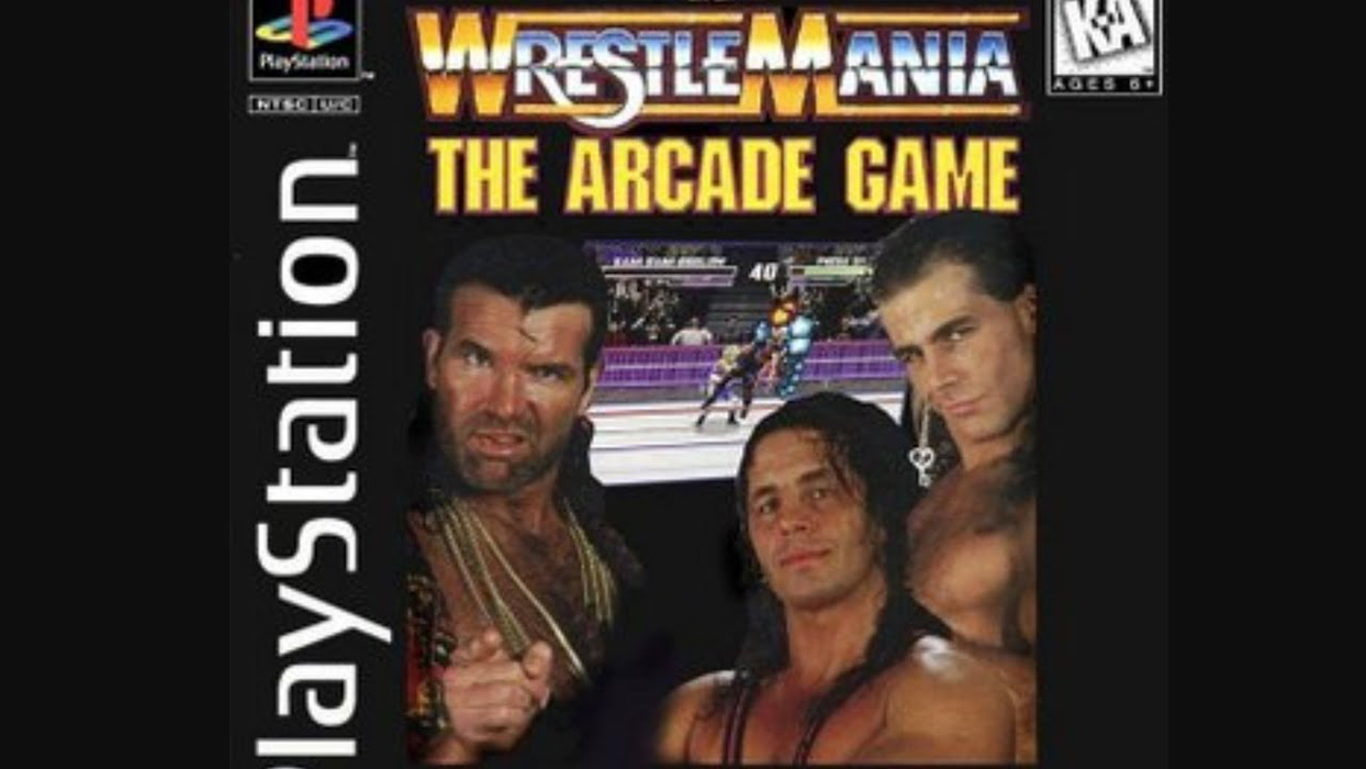 WWF Wrestlemania - The Arcade Game - Playstation 1 - Complete Video Games Sony   