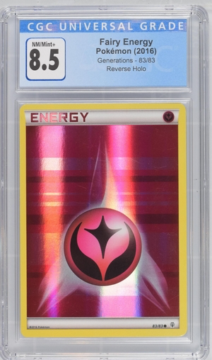 pokemon cards fairy energy Pokemon - Fairy Energy - Generations 2016 Reverse Holo