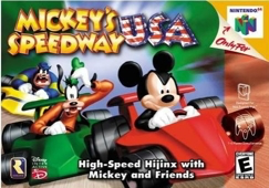 Mickey’s Speedway USA - N64 - Loose Video Games Nintendo   