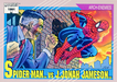 Marvel Universe 1991 - 121 - Spider-Man vs. J. Jonah Jameson Vintage Trading Card Singles Impel   