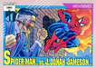 Marvel Universe 1991 - 121 - Spider-Man vs. J. Jonah Jameson Vintage Trading Card Singles Impel