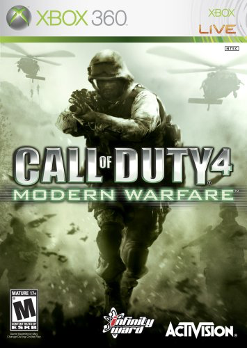 Call of Duty 4 - Modern Warfare - Xbox 360 - in Case Video Games Microsoft   